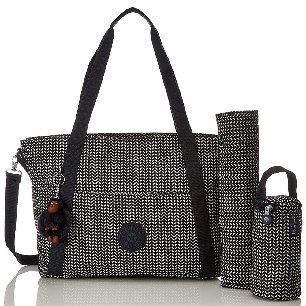 Kipling Little Hearts Diaper Bag